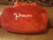 Красивая мохнатая маленькая сумочка для маленьких принцес, пересылаю