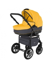 Продам Коляску Adamex Nitro Желтый - графит 21M(в отличном состоянии)