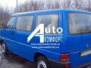 Задний салон, левое стекло на Volkswagen Transporter Т-4 (Фольксваген
