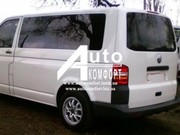 Задний салон, левое стекло на Volkswagen Transporter Т-5 (короткая баз