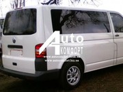 Задний салон, правое стекло на Volkswagen Transporter Т-5 (короткая ба