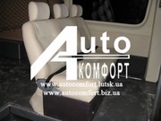 Диван автомобильный цельный (Турция) перетянутый винилом