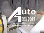 Шторы автомобильные в Renault Trafic серые с салазками