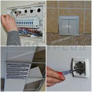 Электромонтаж (замена электропроводки, прокладка кабеля)