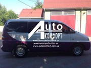 Передний салон, правое окно на Hyundai H-1 I (H-200) (97-07)