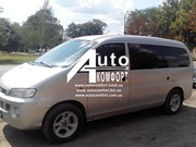 Задний салон, длинная база, левое окно на автомобиль Hyundai H-1 I (H-