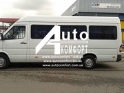 Средний салон, левое окно на Mercedes-Benz Sprinter (1995-2006), VW LT