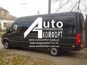 Установка (врезка) автостекол на Mercedes-Benz Sprinter (06-), VW