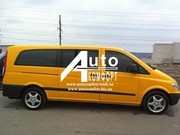 Задний салон, правое стекло, база (extra long) на Mercedes Vito 04-