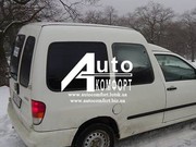 Задний салон, правое окно на автомобиль VW Caddy, Siat Inka (97-03)