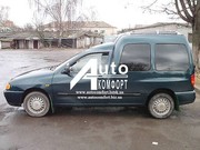 Передний салон, левое окно на автомобиль VW Caddy, Siat Inka (97-03) (