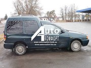 Передний салон, правое окно на автомобиль VW Caddy, Siat Inka (97-03)