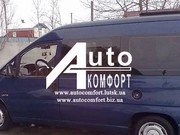 Передний салон, левое окно на Fiat Scudo, Peugeot Expert, Citroen Jump