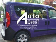 Задний салон, правое окно, короткая база {original} на Fiat Doblo 2010