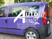 Задний салон, левое окно, короткая база {original} на Fiat Doblo 2010