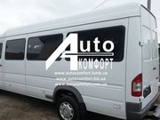 Задний салон, левое окно на Mercedes-Benz Sprinter (1995-2006
