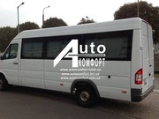 Задний салон, левое окно на Mercedes-Benz Sprinter (1995-200