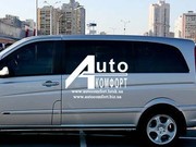 Передний салон, левое стекло на автомобиль Mercedes-Benz Vito 04