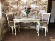 Якісні столи, крісла, пуфи та інші меблі із дерева під замовлення